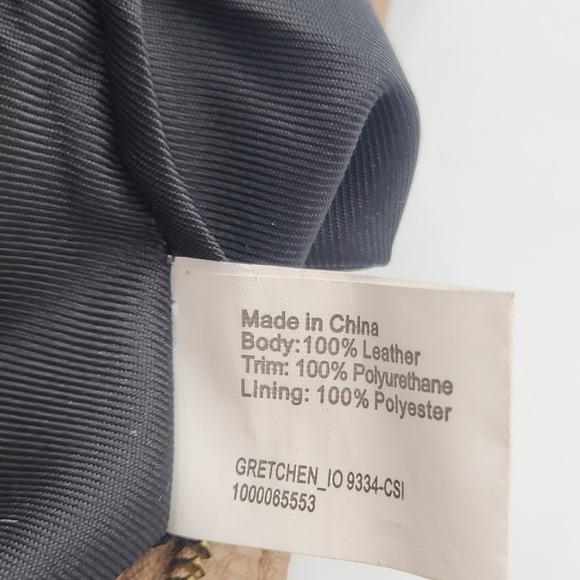 The Sak Collective Gretchen IO Leather Crossbody Bag Tan‎ Brown Zip - Adjustable - Picture 12 of 14